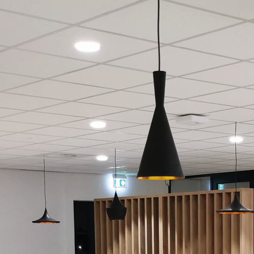 Systeem plafonds bij B2B Interiors